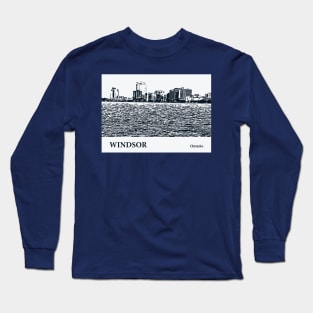 Windsor - Ontario Long Sleeve T-Shirt